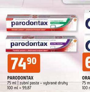 Terno Parodontax zubní pasta nabídka