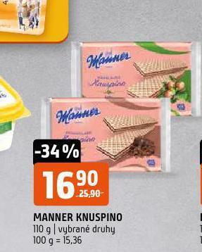 Terno Manner knuspino nabídka