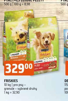 Terno Friskies granule pro psy nabídka