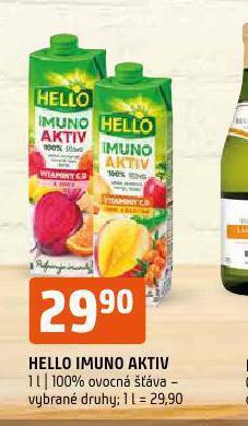 Terno Hello imuno aktiv nabídka