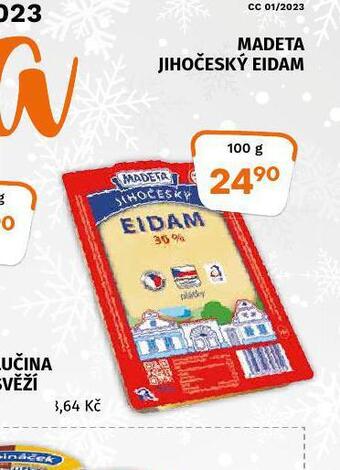 Terno Madeta jihočeský eidam nabídka