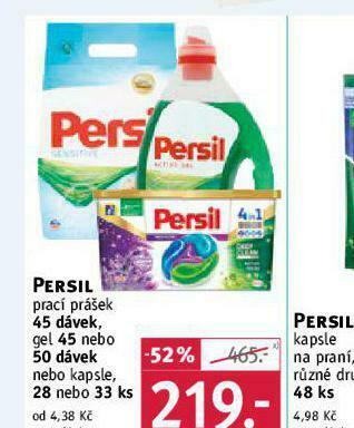 Rossmann Persil prací prostředek nabídka
