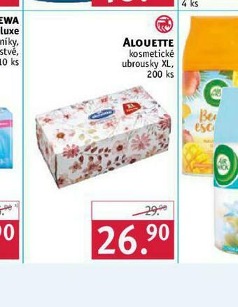 Rossmann Alouette kosmetické ubrousky xxl nabídka