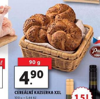 Lidl Cereální kaiserka xxl nabídka
