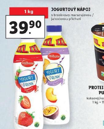 Lidl Jogurtový nápoj nabídka