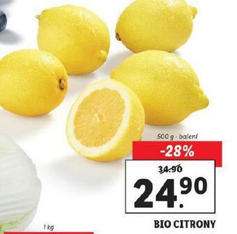 Lidl Citrony nabídka