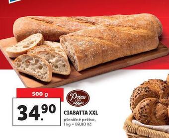 Lidl Ciabatta xxl nabídka