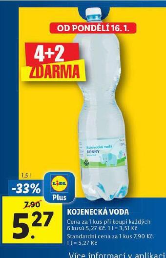 Lidl Kojenecká voda nabídka