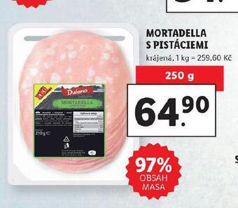 Lidl Mortadella s pistáciemi nabídka