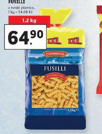 Lidl Fusilli nabídka