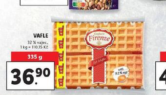 Lidl Vafle nabídka
