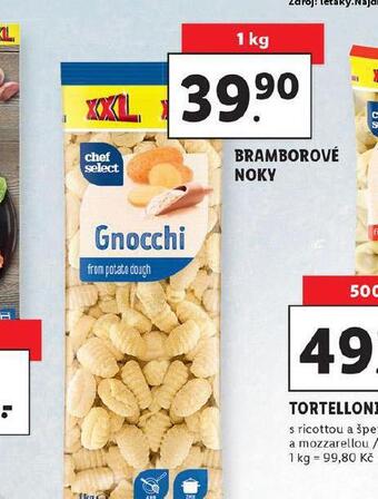 Lidl Bramborové noky nabídka