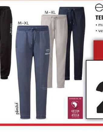Lidl Pánské tepláky nabídka