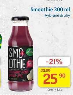 Kubík potraviny Deva smoothie 300 ml nabídka