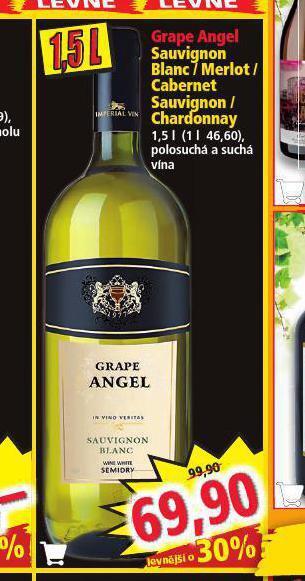 Norma Grape angel sauvignon blanc nabídka
