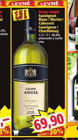 Norma Grape angel cabernet sauvignon nabídka
