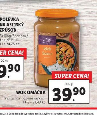 Lidl Wok omáčka nabídka