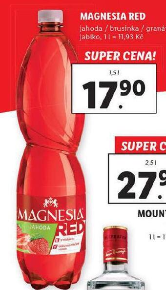 Lidl Magnesia red nabídka
