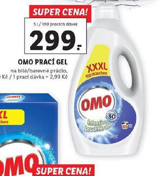 Lidl Omo prací gel nabídka