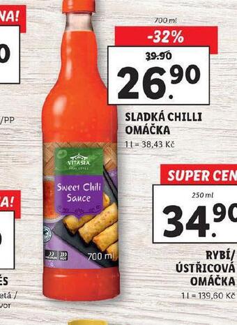 Lidl Sladká chilli omáčka nabídka