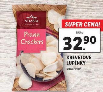 Lidl Krevetové lupínky nabídka