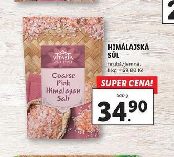 Lidl Himalajská sůl nabídka