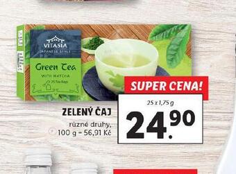 Lidl Zelený čaj nabídka