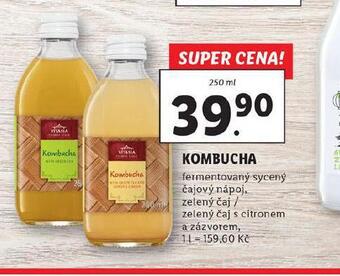 Lidl Kombucha nabídka