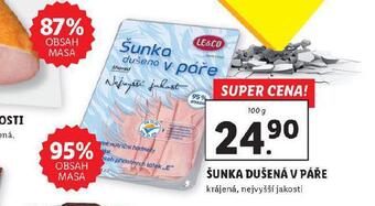 Lidl Šunka dušená v páře nabídka