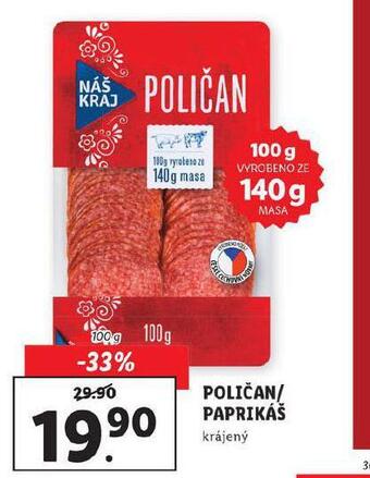 Lidl Paprikáš nabídka