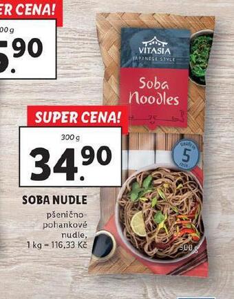Lidl Soba nudle nabídka
