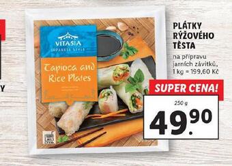 Lidl Plátky rýžového těsta nabídka