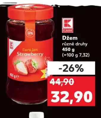Kaufland Kaufland Džem různé druhy 450g nabídka