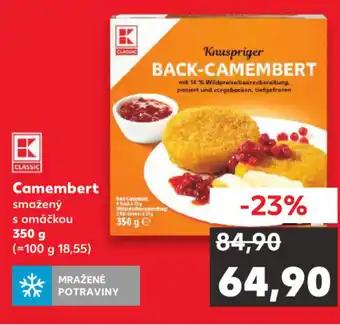 Kaufland Kaufland Camembert smažený s omáčkou 350g nabídka
