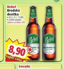 Norma Pivo rebel brodská desítka nabídka