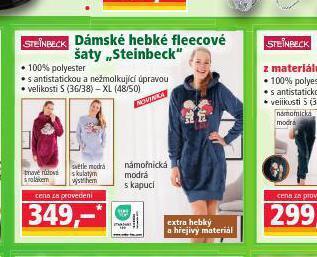 Norma Dámské hebké fleecové šaty nabídka