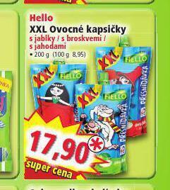 Norma Hello xxl ovocné kapsičky nabídka
