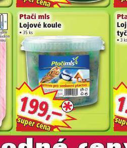 Norma Ptačí mls lojové koule nabídka