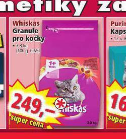 Norma Whiskas granule pro kočky nabídka
