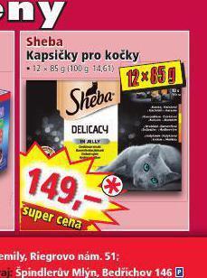 Norma Sheba kapsičky pro kočky nabídka