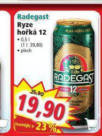 Norma Pivo radegast ryze hořká 12 nabídka