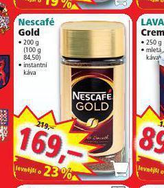 Norma Nescafé gold instantní káva nabídka