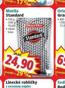 Norma Marila standard mletá káva nabídka
