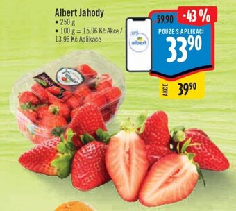 Albert Albert jahody 250g nabídka