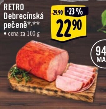 Albert Retro Debrecínská pečeně 100g nabídka