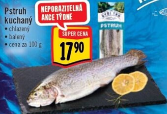 Albert Pstruh kuchaný 100g nabídka