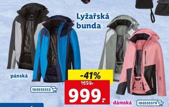 Lidl Crivit Lyžařská bunda nabídka