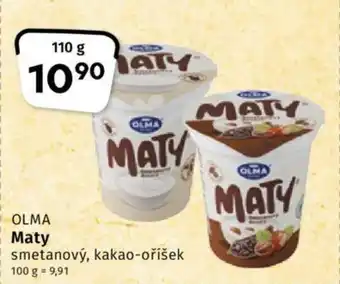 Coop Olma maty smetanový, kakao-oříšek 110g nabídka