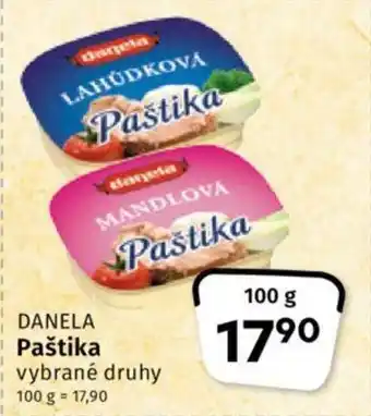 Coop Danela paštika 100g nabídka