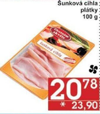 Jip Šunková cihla plátky 100g nabídka